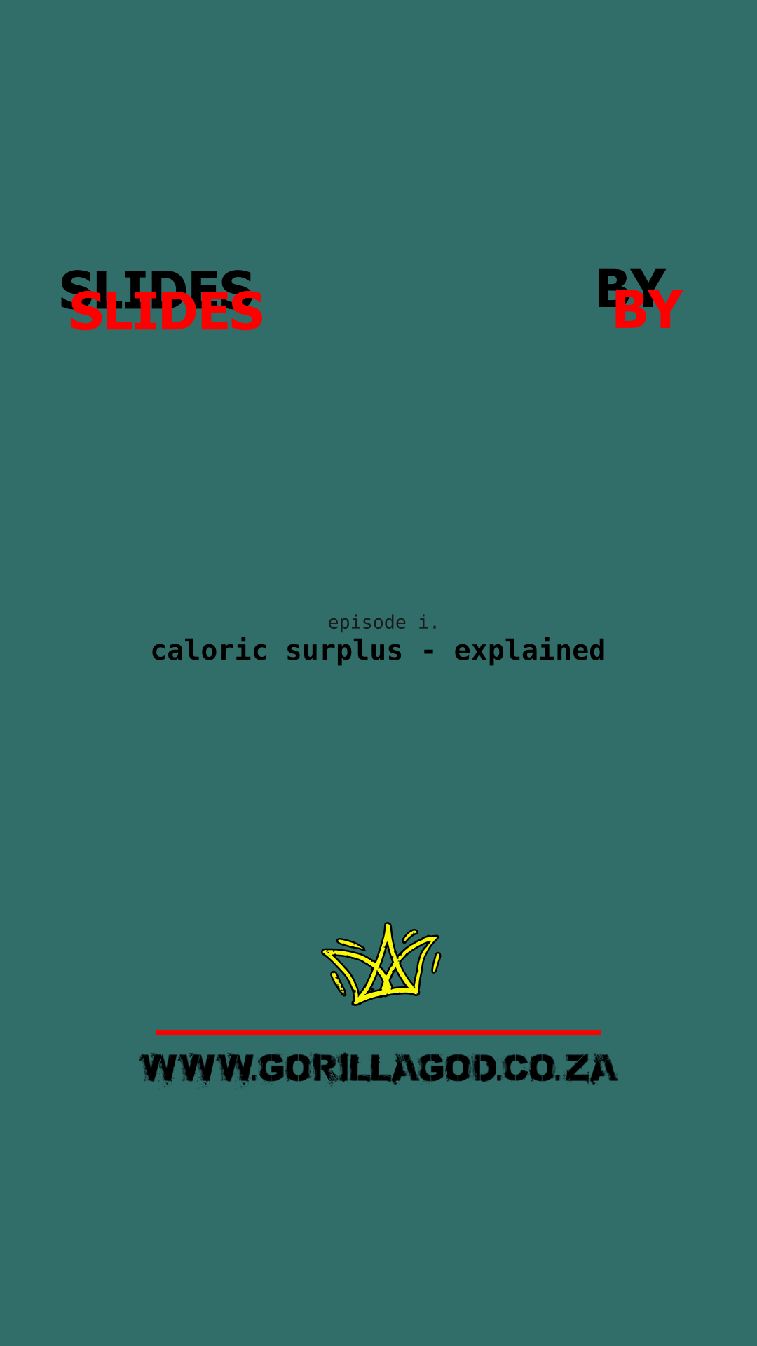 Caloric Surplus - Explained